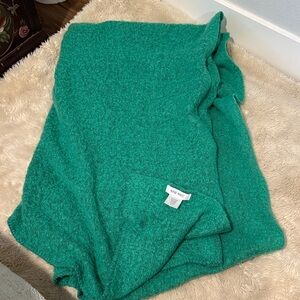 Nine West Green Oversized Scarf